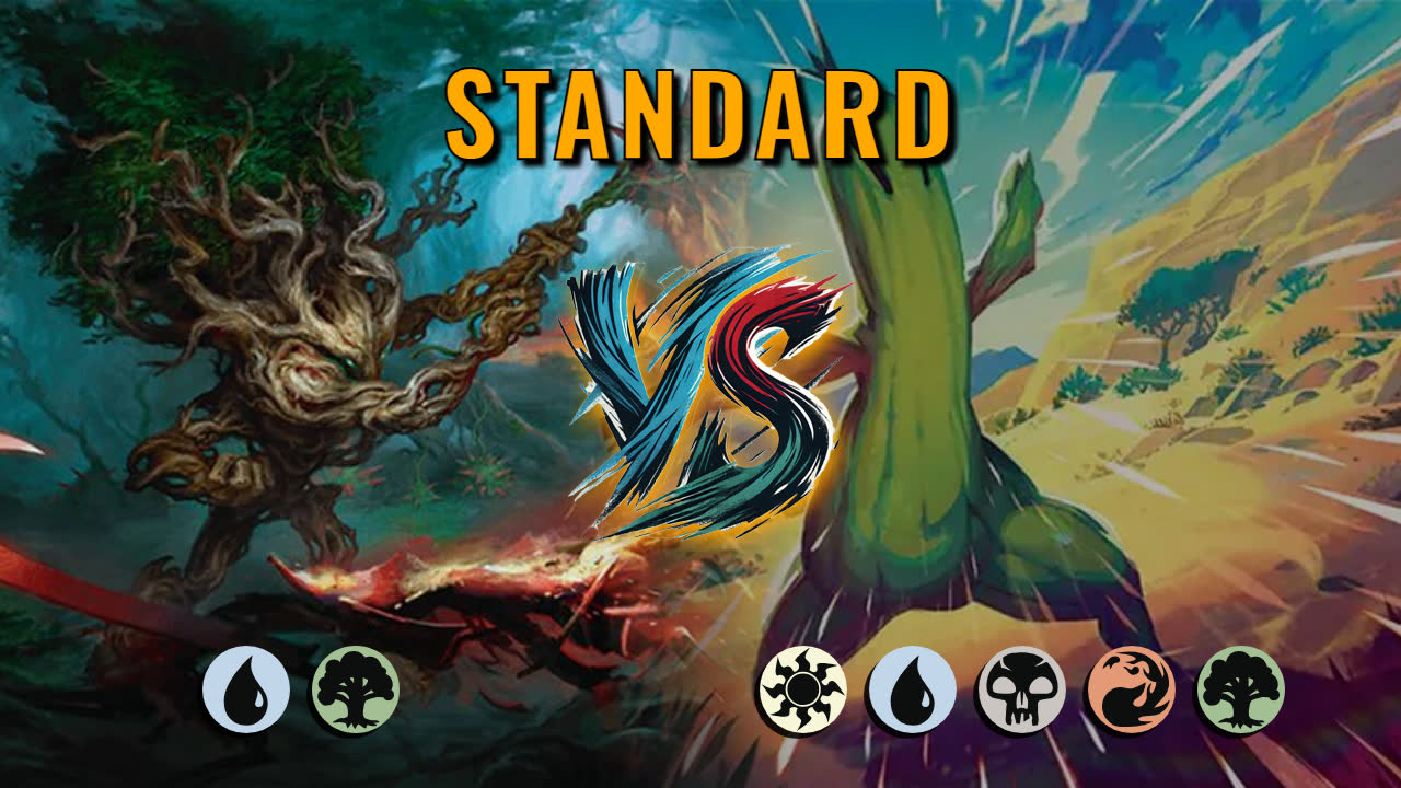 Watch MTG Arena Standard Video - Simic Midrange by utku VS 5 Color Midrange by LJM - f1202d