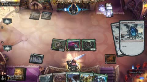 Watch MTG Arena Video Replay - Tifa Lockhart by Warped Concept VS Rusko, Clockmaker by Xcalibur - MWM Cascade Brawl