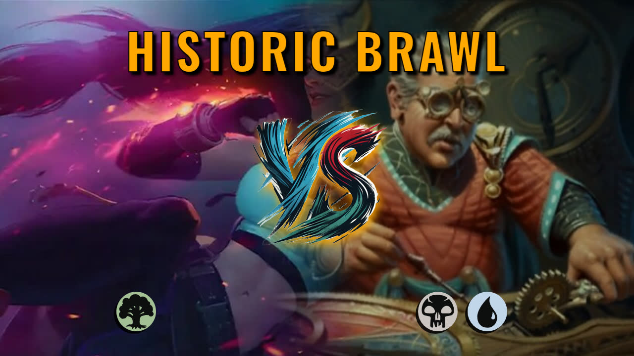 Watch MTG Arena Historic Brawl Video - Tifa Lockhart by Warped Concept VS Rusko, Clockmaker by Xcalibur - 3da9fb