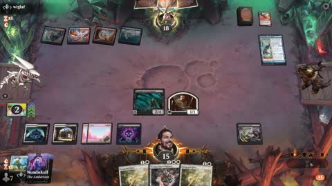 Watch MTG Arena Video Replay - Orzhov Midrange by Numbskull VS Izzet Aggro by wiglaf - Traditional Standard Ranked