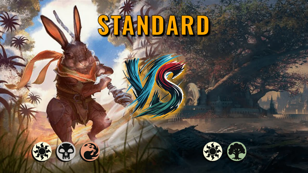 Watch MTG Arena Standard Video - Mardu Midrange by GBThundaII VS Selesnya Aggro by mepp - c04ce4