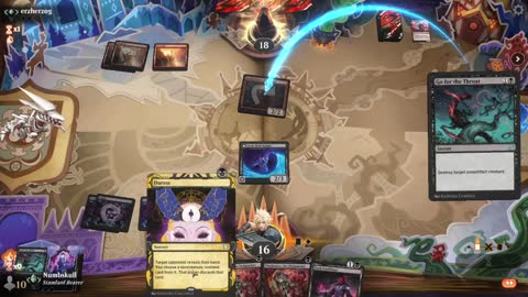 Watch MTG Arena Video Replay - Mono Black Aggro by Numbskull VS Mono Red Aggro by erzherzog - Traditional Standard Ranked