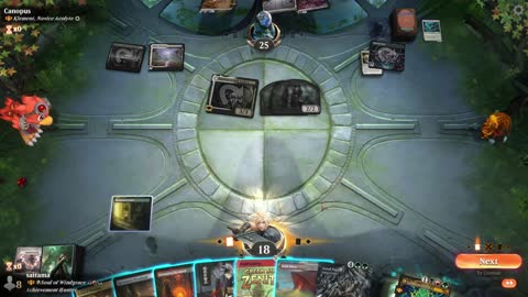 Watch MTG Arena Video Replay - A-Soul of Windgrace by saitama VS Klement, Novice Acolyte by Canopus - Historic Brawl