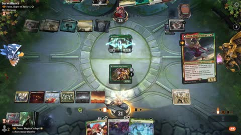 Watch MTG Arena Video Replay - Terra, Magical Adept by saitama VS Yuna, Hope of Spira by Surveillance - Historic Brawl