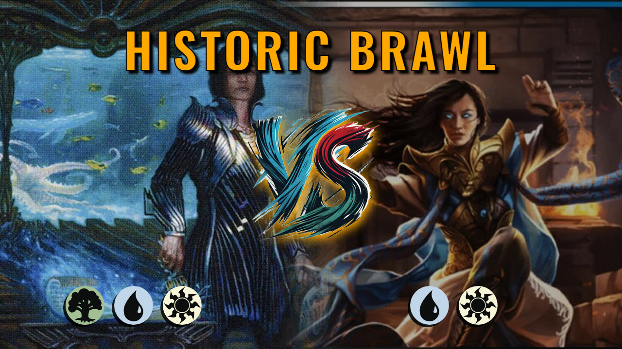 Watch MTG Arena Historic Brawl Video - Lagrella, the Magpie by saitama VS Narset Transcendent by dylan1020 - 1200f1