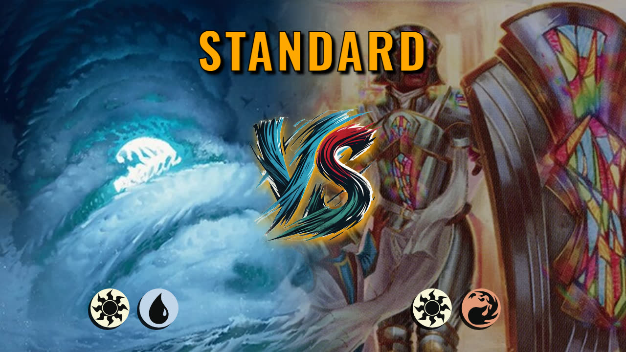 Watch MTG Arena Standard Video - Azorius Midrange by DamienF16 VS Boros Aggro by Shinka - 0eccf2