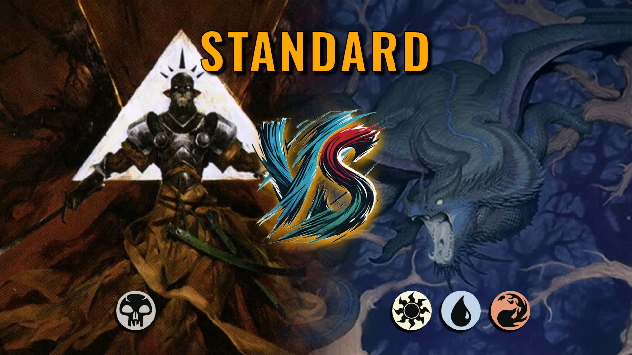 Watch MTG Arena Standard Video - Mono Black Midrange by Numbskull VS Jeskai Midrange by peppe13 - b26d60