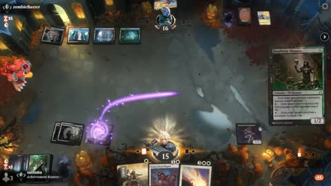 Watch MTG Arena Video Replay - Orzhov Midrange by saitama VS Esper Midrange by zombieBaxter - Traditional Timeless Ranked