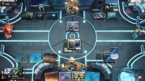 Watch MTG Arena Video Replay - Azorius Midrange by saitama VS Simic Midrange by haze - Premier Draft