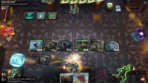 Watch MTG Arena Video Replay - Emmara, Voice of the Conclave by saitama VS Uro, Titan of Nature's Wrath by WhichOnesPink - Historic Brawl