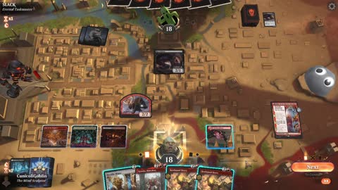 Watch MTG Arena Video Replay - Rakdos Aggro by CunicoliGoblin VS Mono Black Aggro by SLACK - Traditional Historic Play