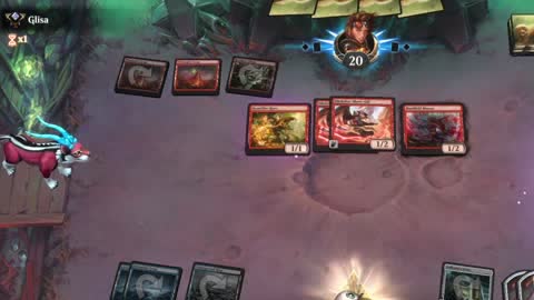 Watch MTG Arena Video Replay - Dimir Midrange by HamHocks42 VS Gruul Aggro by Glisa - Standard Ranked