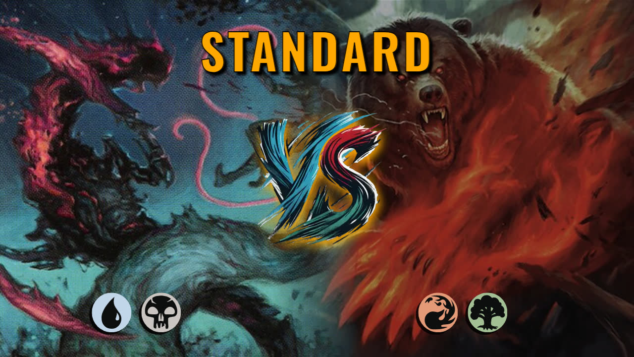 Watch MTG Arena Standard Video - Dimir Midrange by HamHocks42 VS Gruul Aggro by Glisa - 064890