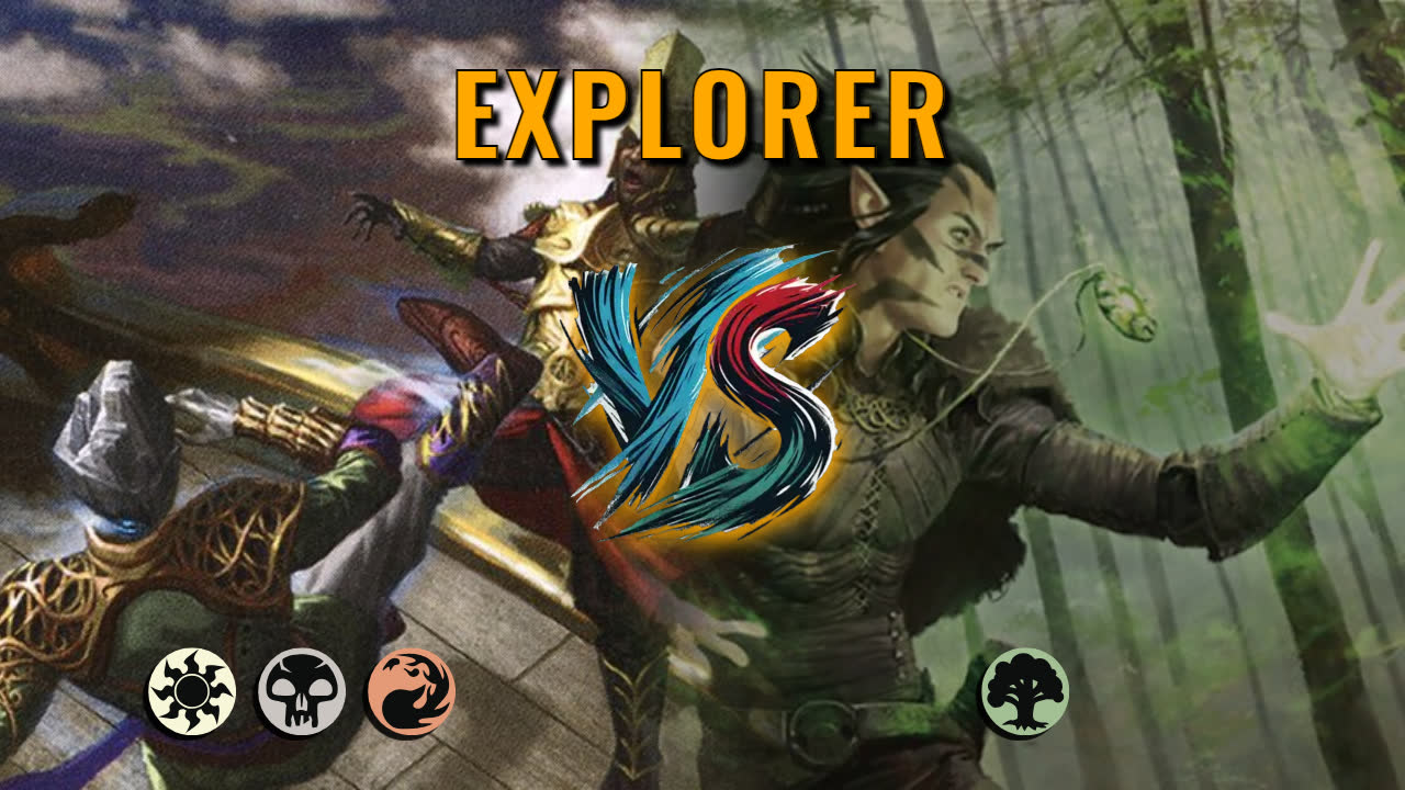Watch MTG Arena Explorer Video - Mardu Midrange by Yhwach VS Mono Green Midrange by kaos - 3e2edb