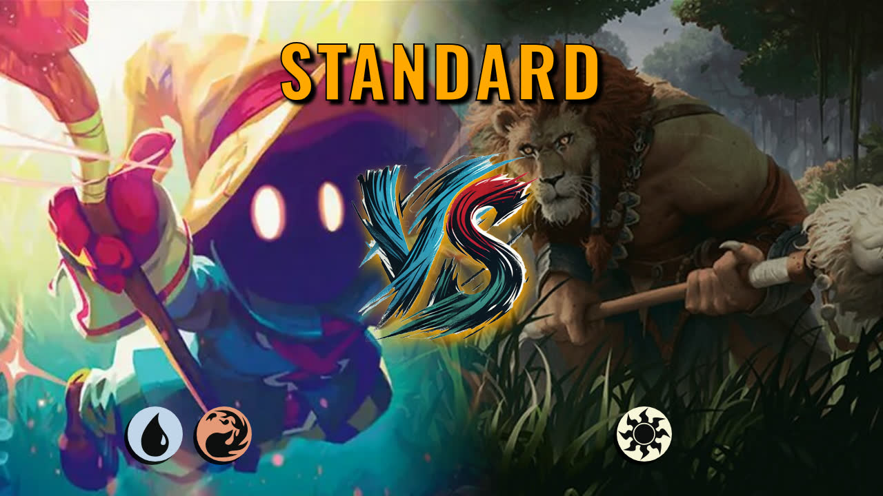Watch MTG Arena Standard Video - Izzet Midrange by CunicoliGoblin VS Mono White Aggro by warubou - 94afca