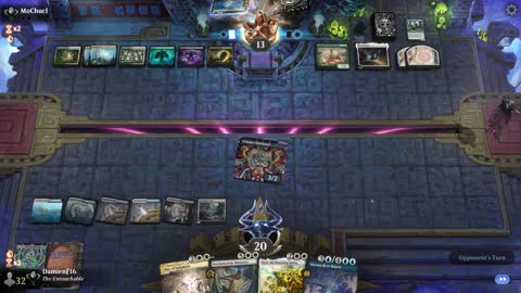 Watch MTG Arena Video Replay - Azorius Control by DamienF16 VS Abzan Midrange by MoChucl - Traditional Standard Ranked