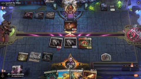 Watch MTG Arena Video Replay - Boros Aggro by CunicoliGoblin VS Grixis Midrange by Gandalf the White - Alchemy Ranked