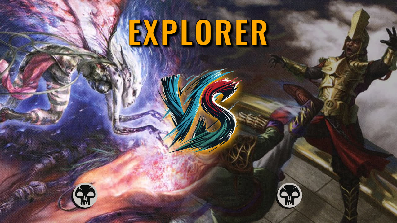 Watch MTG Arena Explorer Video - Mono Black Midrange by Numbskull VS Mono Black Midrange by Edraros - 9e8bee