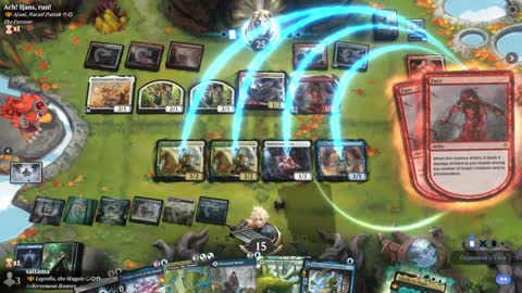 Watch MTG Arena Video Replay - Lagrella, the Magpie by saitama VS Ajani, Nacatl Pariah by Ach! Hans, run! - Historic Brawl
