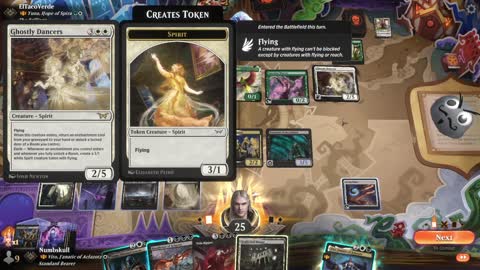 Watch MTG Arena Video Replay - Vito, Fanatic of Aclazotz by Numbskull VS Yuna, Hope of Spira by ElTacoVerde - Historic Brawl