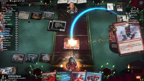 Watch MTG Arena Video Replay - Izzet Aggro by molituselgran VS Mono White Aggro by 8888 - Explorer Play