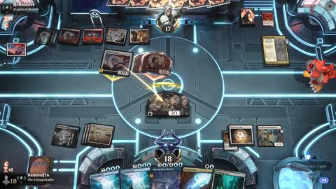Watch MTG Arena Video Replay - Bant Control by DamienF16 VS Mardu Aggro by Hellmaster - Traditional Standard Ranked