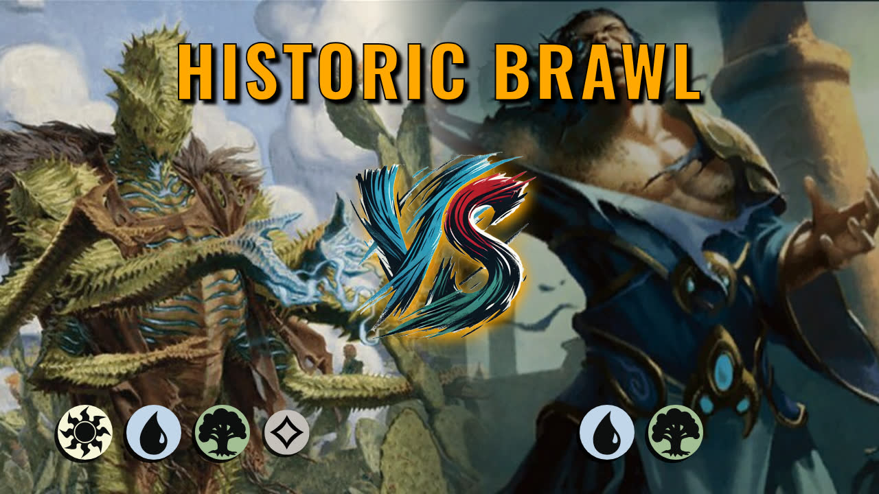 Watch MTG Arena Historic Brawl Video - Tidus, Yuna's Guardian by saitama VS Kruphix, God of Horizons by Icu - c798f3
