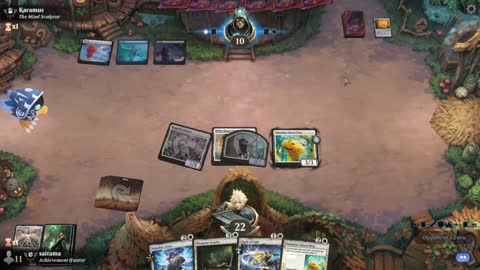 Watch MTG Arena Video Replay - Orzhov Midrange by saitama VS Esper Midrange by Karamus - Premier Draft
