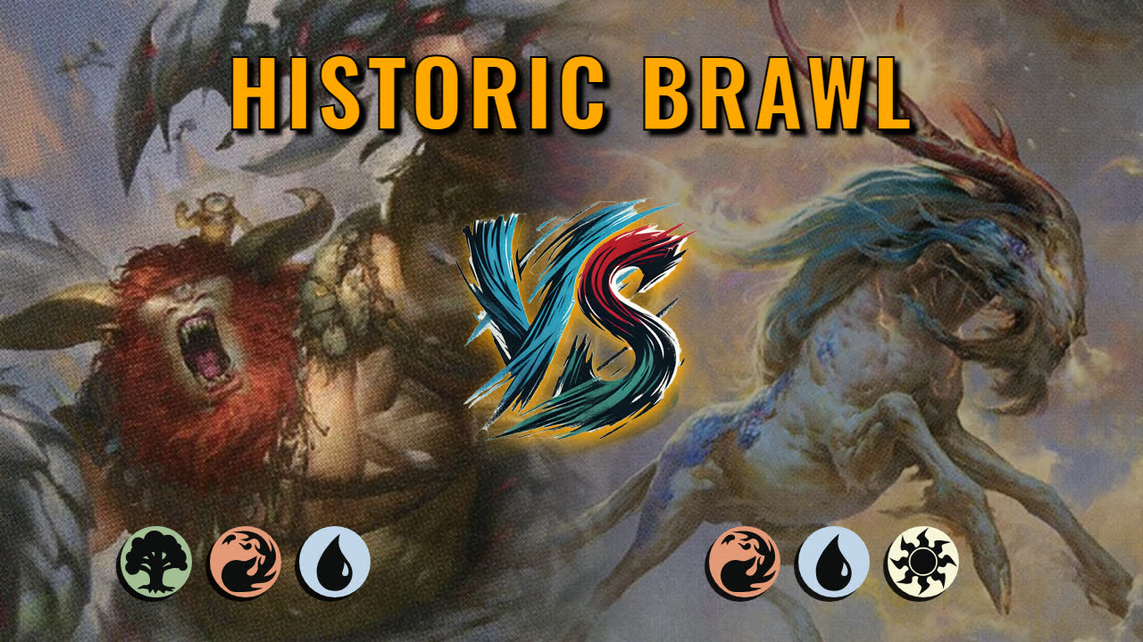 Watch MTG Arena Historic Brawl Video - Borborygmos and Fblthp by Warped Concept VS Hinata, Dawn Crowned by Malafar5 - 056d93