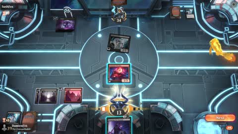 Watch MTG Arena Video Replay - Rakdos Midrange by DamienF16 VS Mono Black Midrange by SushFox - Premier Draft