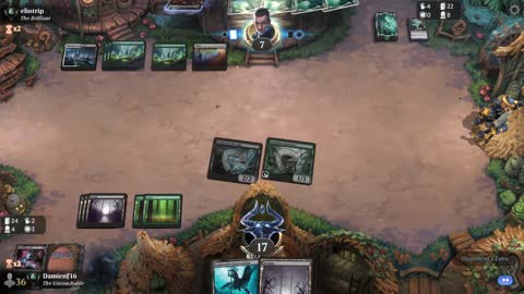Watch MTG Arena Video Replay - Golgari Midrange by DamienF16 VS Abzan Midrange by eliotrip - Premier Draft