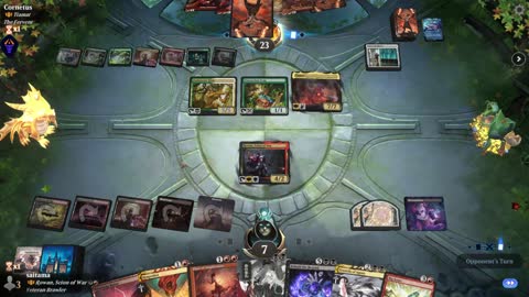 Watch MTG Arena Video Replay - Rowan, Scion of War by saitama VS Tiamat by Cornetus - Historic Brawl