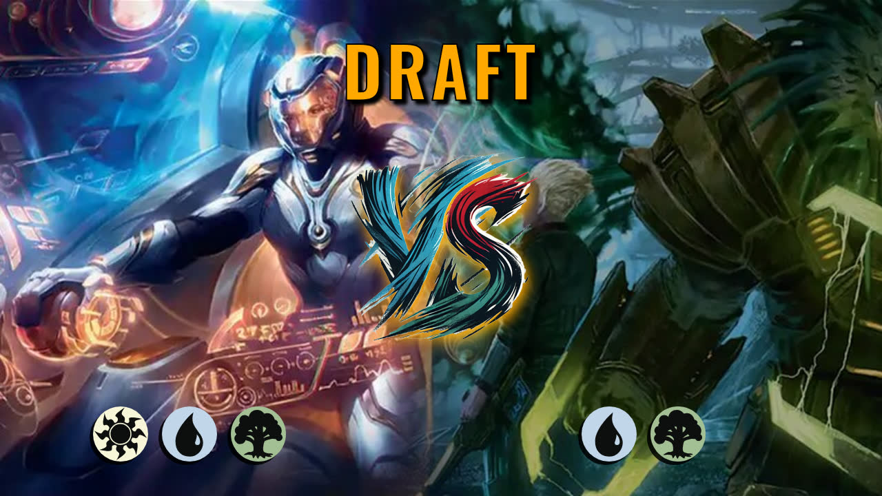 Watch MTG Arena Draft Video - Bant Midrange by DamienF16 VS Simic Midrange by Nicol Brolas - 1e29ba