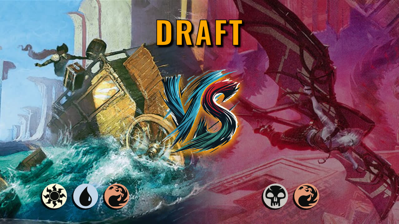 Watch MTG Arena Draft Video - Jeskai Midrange by DamienF16 VS Rakdos Midrange by Cada - c0fa09