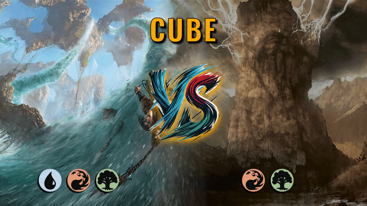 Watch MTG Arena Cube Video - Temur Midrange by DamienF16 VS Gruul Midrange by nudeindark - a0a40b
