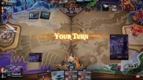 Watch MTG Arena Video Replay - Mono Black Aggro by Numbskull VS Temur Midrange by ISeeTheDraw - Traditional Standard Ranked