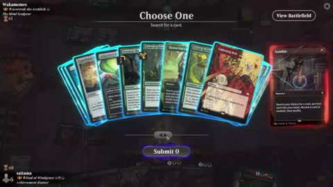 Watch MTG Arena Video Replay - A-Soul of Windgrace by saitama VS A-Acererak the Archlich by Wakamemes - Historic Brawl