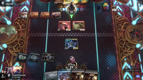 Watch MTG Arena Video Replay - Dimir Midrange by Warped Concept VS Boros Aggro by Silas2105 - Standard Ranked