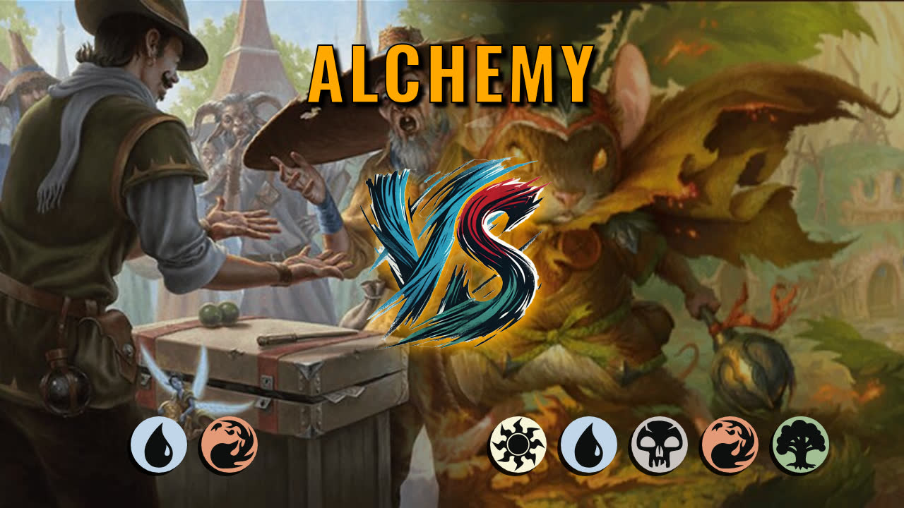 Watch MTG Arena Alchemy Video - Izzet Midrange by CunicoliGoblin VS 5 Color Aggro by typ2006 - b78048