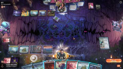 Watch MTG Arena Video Replay - Izzet Control by CunicoliGoblin VS UBRG Control by KEI - Alchemy Event