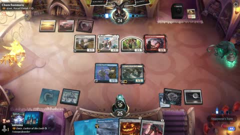 Watch MTG Arena Video Replay - Emry, Lurker of the Loch by saitama VS Ajani, Nacatl Pariah // Ajani, Nacatl Avenger by Chunchunmaru - Historic Brawl