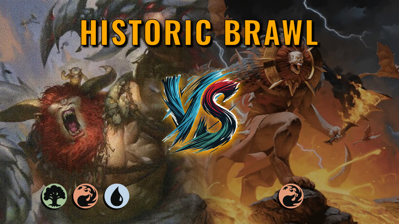 Watch MTG Arena Historic Brawl Video - Borborygmos and Fblthp by Warped Concept VS Ojer Axonil, Deepest Might // Temple of Power by neowillow - b37d4b