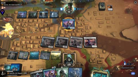 Watch MTG Arena Video Replay - Lagrella, the Magpie by saitama VS Sauron, the Dark Lord by jacob - Historic Brawl
