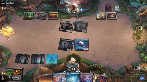 Watch MTG Arena Video Replay - Esper Midrange by saitama VS Selesnya Midrange by Ash Haul - Premier Draft