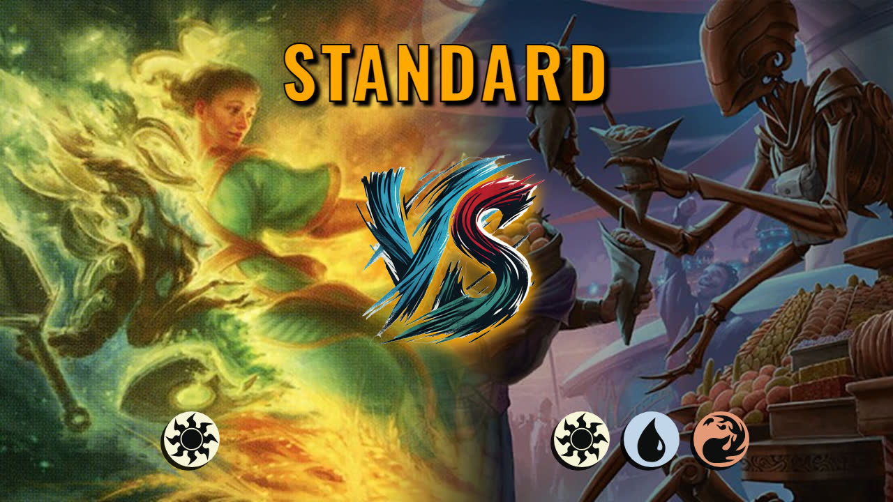 Watch MTG Arena Standard Video - Mono White Midrange by Namakai VS Jeskai Midrange by rows - f596a8