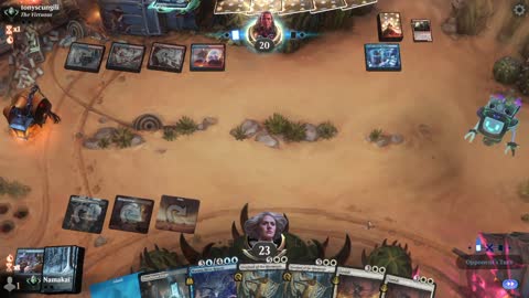 Watch MTG Arena Video Replay - Jeskai Control by Namakai VS Izzet Midrange by tonyscungili - Traditional Standard Ranked