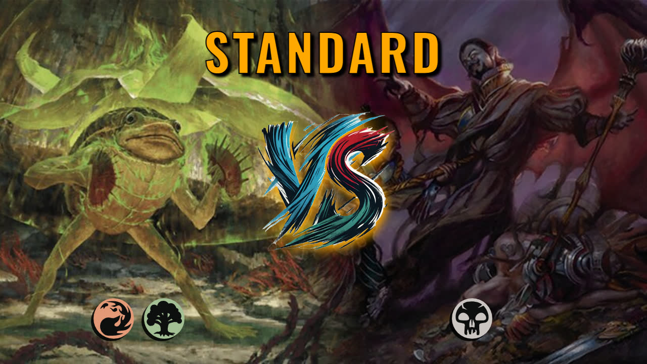 Watch MTG Arena Standard Video - Gruul Aggro by CunicoliGoblin VS Mono Black Control by kuramon - b8e729