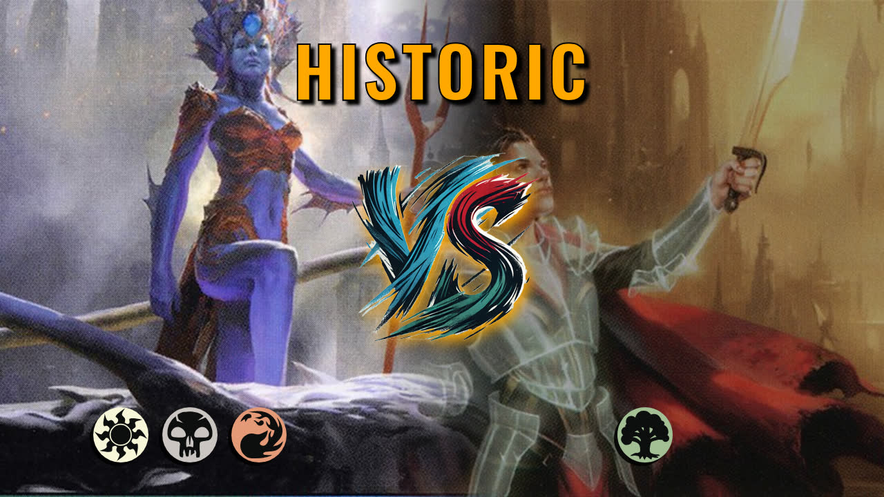 Watch MTG Arena Historic Video - Mardu Aggro by CunicoliGoblin VS Mono Green Midrange by Maese69 - 03934e