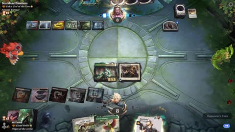 Watch MTG Arena Video Replay - Najeela, the Blade-Blossom by saitama VS Esika, God of the Tree by BeardAndBandana - Historic Brawl