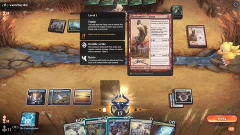 Watch MTG Arena Video Replay - Azorius Control by DamienF16 VS Boros Aggro by waterboytkd - Traditional Standard Ranked